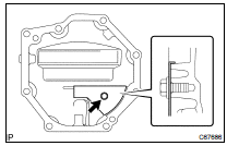 INSTALL BREATHER OIL DEFLECTOR