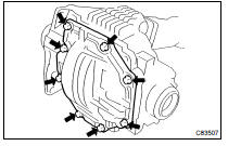 INSTALL TRANSFER CASE COVER NO.1