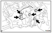 INSTALL TRANSFER STIFFENER PLATE RH (2AZ-FE ENGINE TYPE)