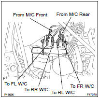 INSTALL BRAKE ACTUATOR WITH BRACKET