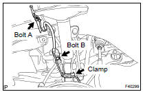 INSTALL SPEED SENSOR FRONT LH