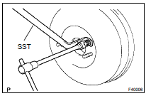  INSPECT AND ADJUST BRAKE BOOSTER PUSH ROD