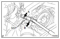 REMOVE VANE PUMP ASSY