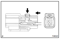 INSTALL UN-LOCK WARNING SWITCH ASSY