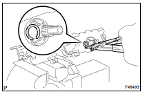 INSTALL STEERING MAIN SHAFT ASSY