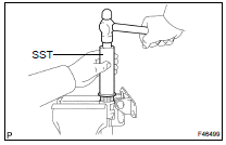 INSTALL STEERING MAIN SHAFT BUSH