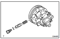 REMOVE FLOW CONTROL VALVE