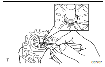 REMOVE W/PULLEY SHAFT SUB-ASSY