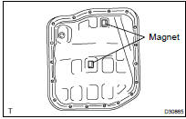 INSTALL AUTOMATIC TRANSAXLE OIL PAN SUB-ASSY