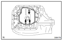 REMOVE VALVE BODY OIL STRAINER ASSY