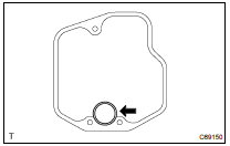 REMOVE VALVE BODY OIL STRAINER ASSY