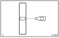 REMOVE POSITION INDICATOR SLIDE COVER