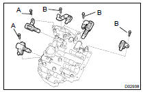 REMOVE TRANSMISSION VALVE BODY ASSY