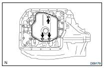 INSTALL VALVE BODY OIL STRAINER ASSY