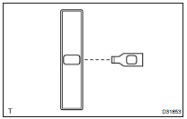 INSTALL POSITION INDICATOR SLIDE COVER