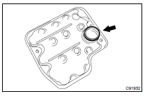  REMOVE VALVE BODY OIL STRAINER ASSY