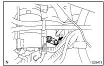 REMOVE SPEED SENSOR (NC SENSOR)