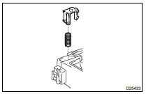  INSTALL SHIFT LOCK RELEASE BUTTON