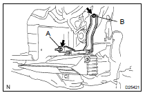  INSTALL OIL W/HOSE COOLER ASSY