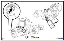 REMOVE UN-LOCK WARNING SWITCH ASSY