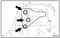 REMOVE ENGINE MOUNTING BRACKET FR