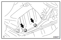 REMOVE AUTOMATIC TRANSAXLE ASSY