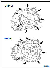 REMOVE AUTOMATIC TRANSAXLE ASSY