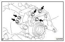 INSTALL TRANSFER STIFFENER PLATE RH (4WD DRIVE TYPE)