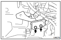 INSTALL OIL COOLER INLET TUBE NO.1