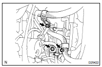 INSTALL WIRE HARNESS CLAMP