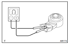  INSPECT KNOCK SENSOR