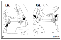  INSTALL POWER STEERING LINK ASSY