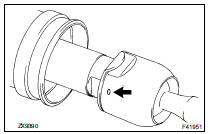  INSPECT STEERING RACK END SUB-ASSY