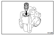 INSPECT FLOW CONTROL VALVE