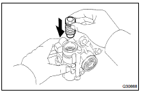 INSPECT FLOW CONTROL VALVE