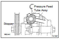 CONNECT PRESSURE FEED TUBE ASSY