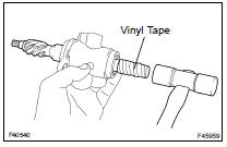 REMOVE POWER STEERING CONTROL VALVE