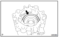 INSTALL VANE PUMP SIDE PLATE FRONT