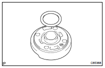 INSTALL VANE PUMP SIDE PLATE FRONT