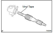 INSTALL POWER STEERING CONTROL VALVE