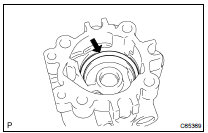 REMOVE VANE PUMP SIDE PLATE FRONT