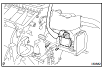 REMOVE BLOWER MOTOR CONTROL (AUTO AIR CONDITIONING)