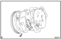 REMOVE MAGNET CLUTCH ASSY