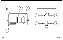 MAGNET- CLUTCH RELAY(MANUAL AIR CONDITIONER)