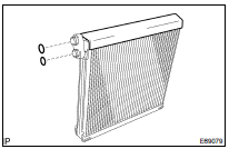 INSTALL COOLER EVAPORATOR SUB-ASSY NO.1