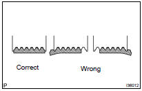 ADJUST V (COOLER COMPRESSOR TO CRANKSHAFT PULLEY) BELT NO.1