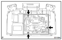 REMOVE AIRCONDITIONER AMPLIFIER ASSY