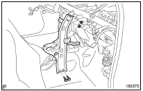 REMOVE INSTRUMENT PANEL BRACE SUB-ASSY NO.2