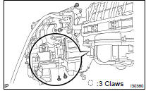 REMOVE AIR CONDITIONING RADIATOR ASSY