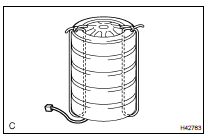 DISPOSE OF FRONT SEAT AIRBAG ASSY LH (WHEN NOT INSTALLED IN VEHICLE)